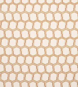 Albus Fabric by Jane Churchill Terracotta