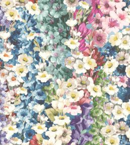 Alcea Wallpaper by Woodchip & Magnolia Electric Blue