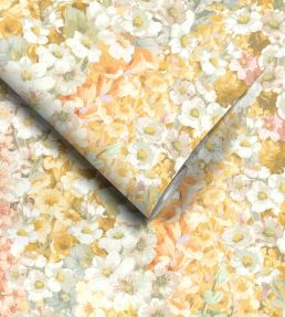 Alcea Wallpaper by Woodchip & Magnolia Golden Hour