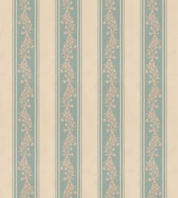 Aldbury Stripe Fabric by GP & J Baker Blue