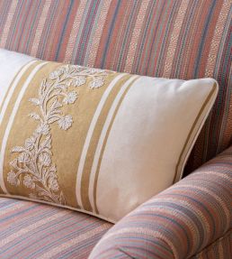 Aldbury Stripe Fabric by GP & J Baker Blue