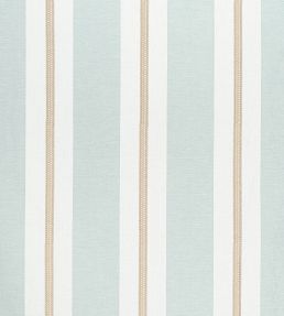 Alden Stripe Embroidery Fabric by Anna French Beige