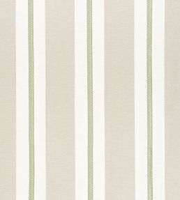 Alden Stripe Embroidery Fabric by Anna French Sage