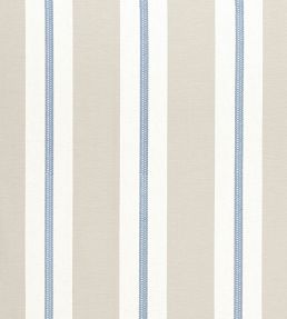 Alden Stripe Embroidery Fabric by Anna French Sky