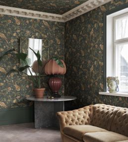 Alexa Mural by Sandberg Classic Blue
