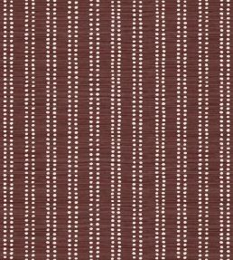 Algonquin Vinyl Wallpaper by Christopher Farr Cloth Plum