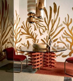 Algues dorees Mural by Elitis Gold