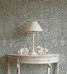 Alhambra 100 Wallpaper by Lewis & Wood Sea Breeze