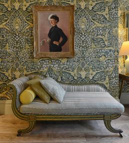 Alhambra 100 Wallpaper by Lewis & Wood Verdure