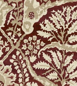 Alhambra 50 Wallpaper by Lewis & Wood Garnet