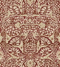 Alhambra Fabric by Lewis & Wood Garnet