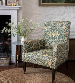 Alhambra Fabric by Lewis & Wood Verdure