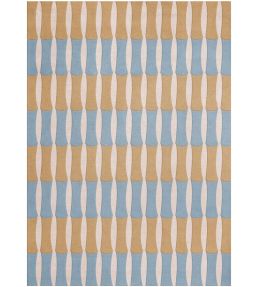 Layered Alice Crawley Bamboo Forest rug Azure Blue ACFOBL180270 Azure Blue