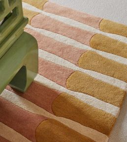 Layered Alice Crawley Bamboo Forest rug English Rose ACFORO180270 English Rose