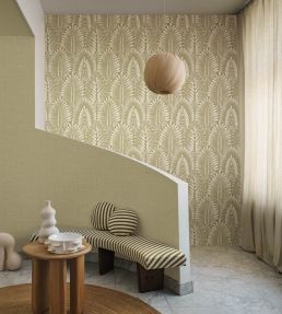 Tisaro Wallpaper by Casamance Amande