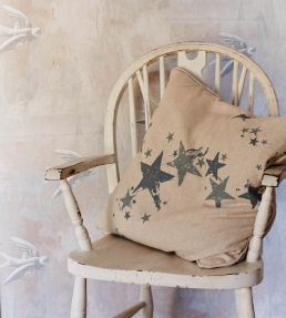 All Star Cushion 45 x 45cm by Barneby Gates Gunmetal Blue