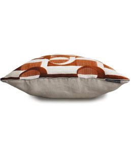 Alliance Cushion 45 x 45cm by Maison Casamance Acajou