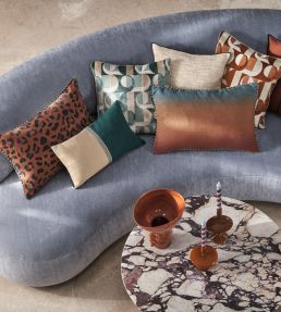 Alliance Cushion 45 x 45cm by Maison Casamance Acajou