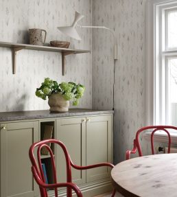 Alma Wallpaper by Sandberg Blush