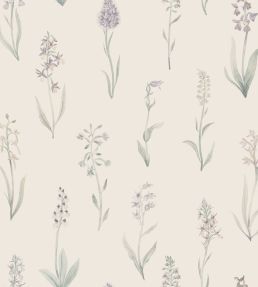Alma Wallpaper by Sandberg Lilac