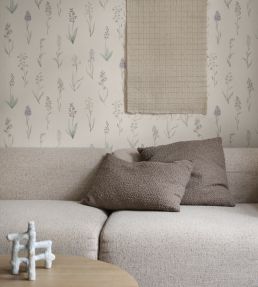 Alma Wallpaper by Sandberg Lilac