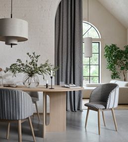 Almeida Fabric by Clarke & Clarke Seaform