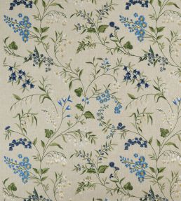 Almora Fabric by Nina Campbell Indigo