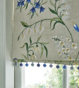 Almora Fabric by Nina Campbell Red