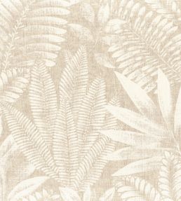 Aloe Wallpaper by Casamance Ivoire/Grege