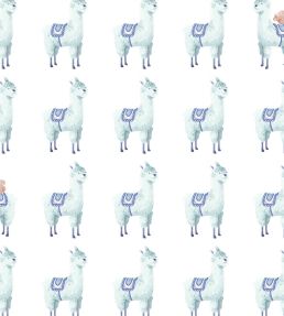 Alpaca Rebel Wallpaper by Rebel Walls Sky