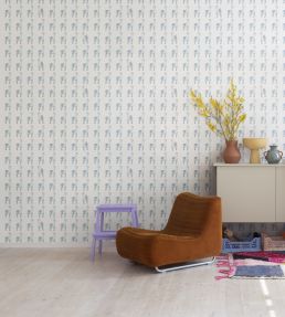 Alpaca Rebel Wallpaper by Rebel Walls Sky