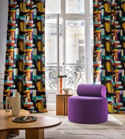 Alpine Fabric by Casamance Ultraviolet