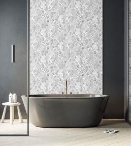 Alpine Landscape Wallpaper by Brand McKenzie Grey
