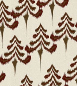 Alpine Wallpaper by MINDTHEGAP Ochre/Red/Grey