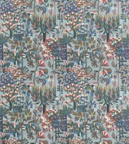 Alpine Fabric by Thibaut Spa Blue