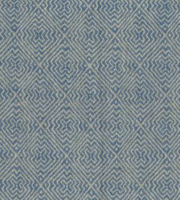Altai Fabric by Nina Campbell Indigo