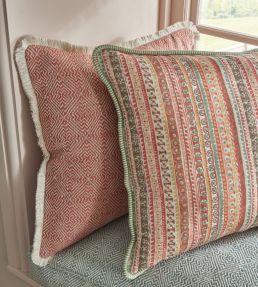 Altai Fabric by Nina Campbell Deep Pink