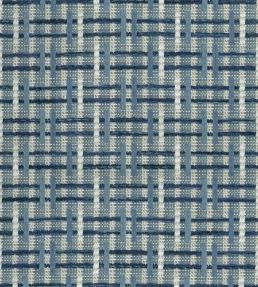 Altana Fabric by Nina Campbell Indigo Blue