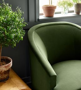 Alto Velvet Fabric by Thibaut Lilac