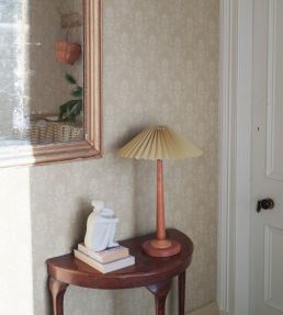 Alva Wallpaper by Sandberg Beige