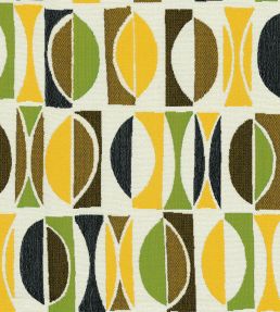 Amalfi Fabric by Casamance Vert Jaune