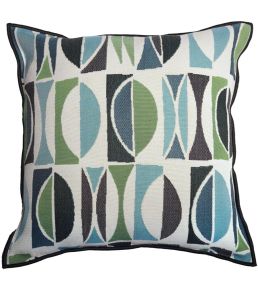 Amalfi Cushion 45 x 45cm by Maison Casamance Vert Turquoise