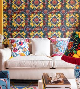 Amalfi Wallpaper by MINDTHEGAP Blue