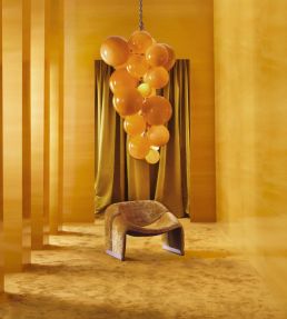 Amaluna Fabric by Zinc Antique Bronze