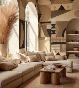 Amasigh Pottery Mural by Coordonne Sand