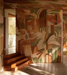 Amazonia Mural by Tres Tintas Terracotta