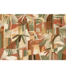 Amazonia Mural by Tres Tintas Terracotta