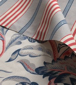 Steyning Fabric by Titley and Marr Emerald, Cobalt & Sky
