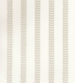 Amble Embroidery Fabric by Thibaut Off White