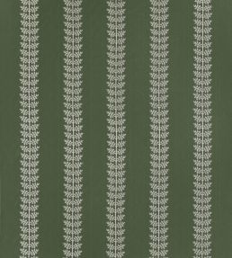 Amble Embroidery Fabric by Thibaut Olive